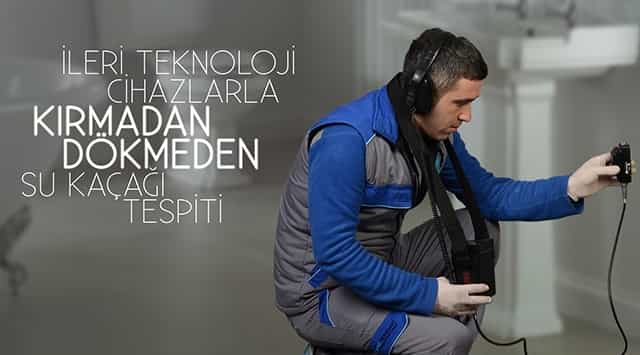 Üçkuyular Su Kaçağı Tespiti